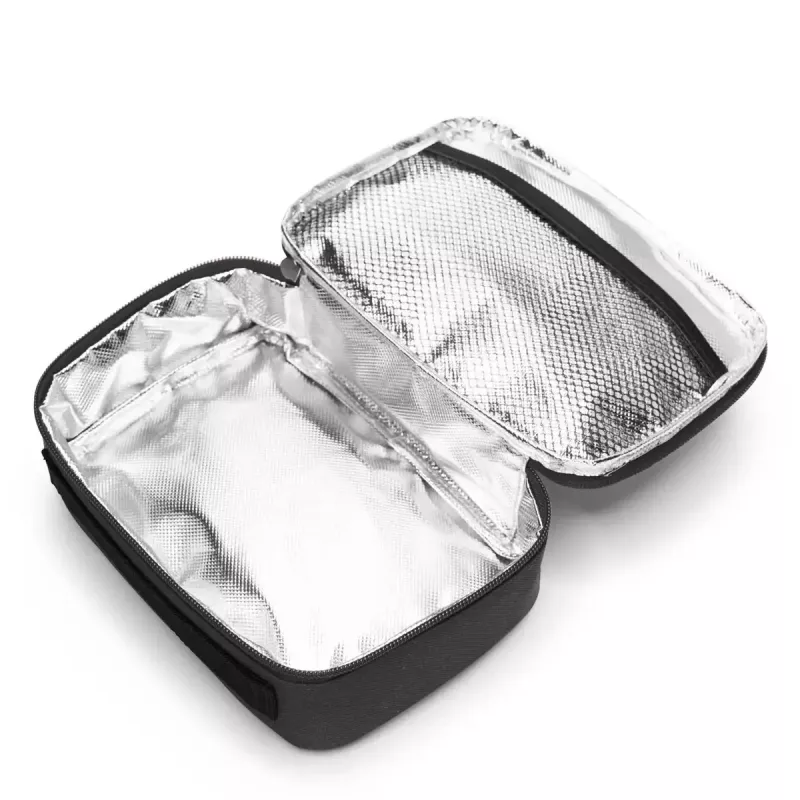 Termo talpykla Reisenthel Thermocase Dots 1,5 L juoda aliuminis poliesteris