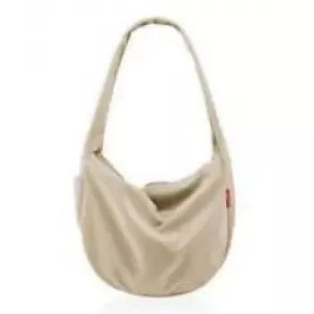 Krepšys ant peties Reisenthel Moonbag — smėlio spalvos, poliesteris, 24 l, 480×140 mm