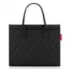 Tote bag Reisenthel daily shopper business — Poliesteris, 14 L, Juoda, Užtraukiamas užsegimas