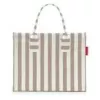 Krepšys Reisenthel Daily Shopper — Poliesteris, 14 L, 420×170 mm, Smėlio/Balta
