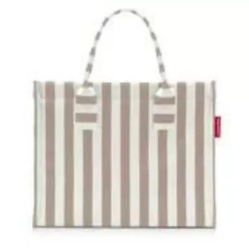Krepšys Reisenthel Daily Shopper — Poliesteris, 14 L, 420×170 mm, Smėlio/Balta