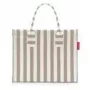 Krepšys Reisenthel Daily Shopper — Poliesteris, 14 L, 420×170 mm, Smėlio/Balta