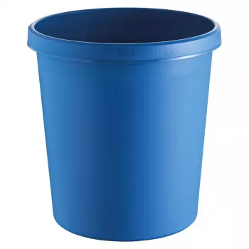 Šiukšliadėžė Helit H6105834 18L apvali plastikinė mėlyna