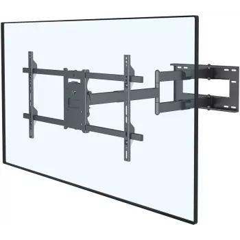 TV sieninis laikiklis myWall H 27-1 XL — ištraukiamas, pasukamas, pakreipiamas, sukiojamas