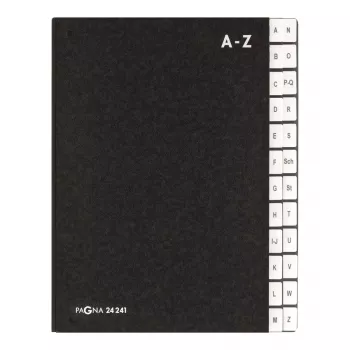 skirstymo knyga Pagna 24241-04 juoda A4