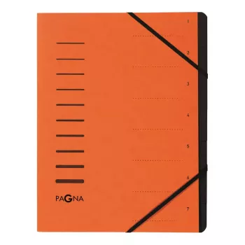 Skirtukų rodyklė A4 Pagna 40058-12 Oranžinė