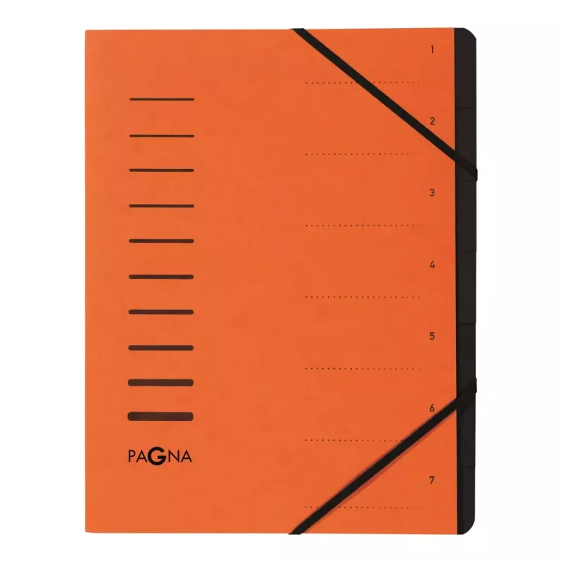 Skirtukų rodyklė A4 Pagna 40058-12 Oranžinė