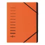 Skirtukų rodyklė A4 Pagna 40058-12 Oranžinė