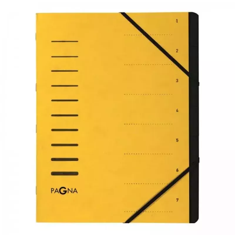 Tab Index Folder Pagna 40058-05 geltonas