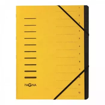 Tab Index A4 Pagna 40059-05 Geltonas