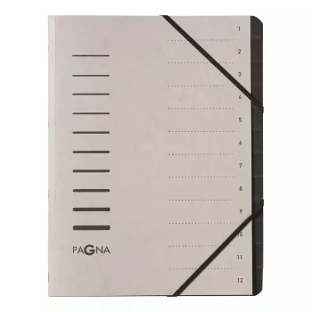 Skirtukų rodyklė A4 Pagna 40059-21 Pilka