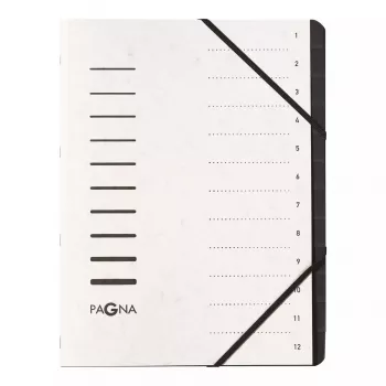 Skirtukas A4 Pagna 40059-08 baltas
