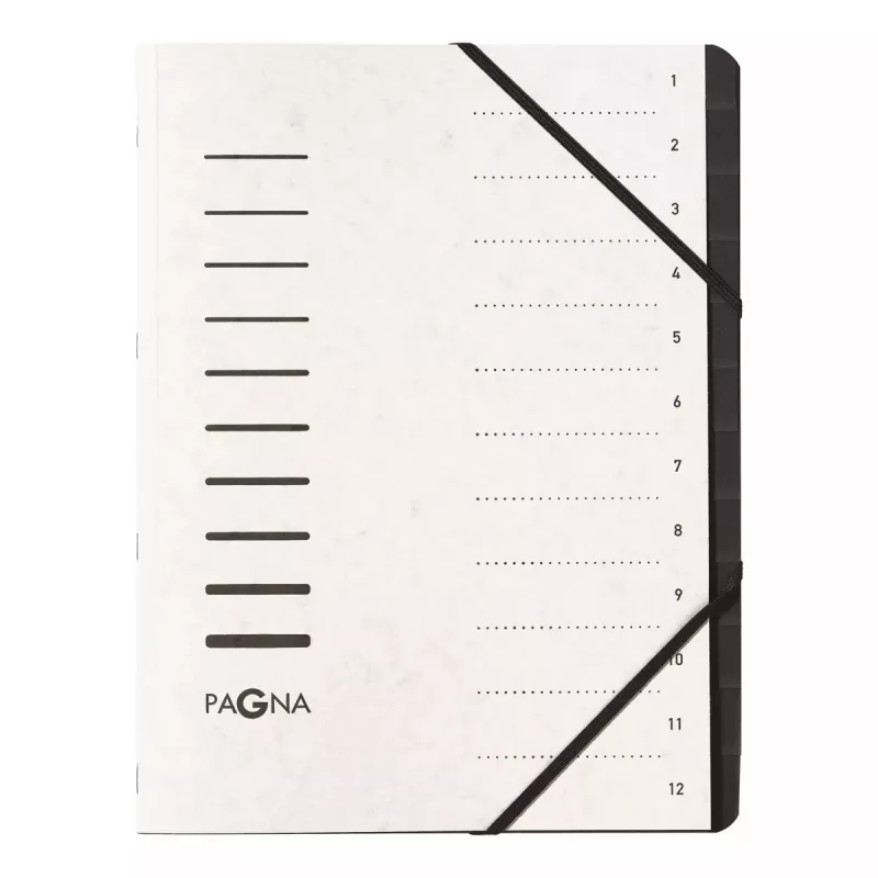 Skirtukas A4 Pagna 40059-08 baltas