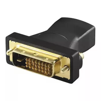 HDMI-DVI jungtis Alcasa HDMI - DVI F/M juoda