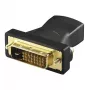 HDMI-DVI jungtis Alcasa HDMI - DVI F/M juoda