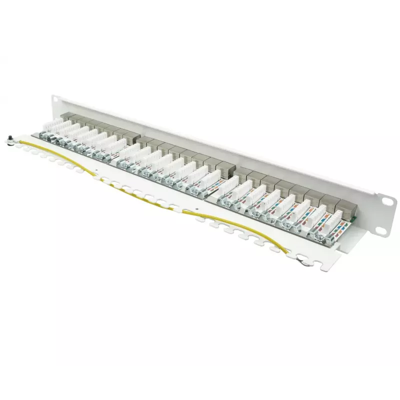 Pleistras skydelis Alcasa GC-N0146 0.5U 10 Gigabit Ethernet RJ-45 Cat6a