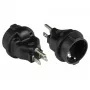 Good Connections PA-4502S maitinimo kištuko adapteris USA Type B į Type F (CEE 7/3), juodas