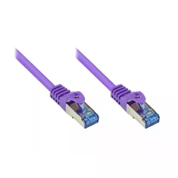 Tinklo kabelis Alcasa Cat6a RJ-45 3 m violetinis