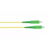 Skaidulinis optinis kabelis Alcasa LW-S902SASA 2m SC FTTH Geltonas