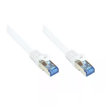 Tinklo kabelis Alcasa 20m Cat6a RJ-45 RJ-21 Baltas