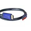 Vaizdo kabelio adapteris Alcasa 4860-SF050B 5 m DisplayPort į HDMI mėlynas