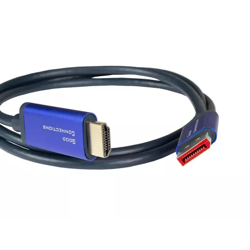 Vaizdo kabelio adapteris Alcasa 4860-SF050B 5 m DisplayPort į HDMI mėlynas