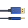 Vaizdo kabelio adapteris Alcasa 4860-SF050B 5 m DisplayPort į HDMI mėlynas