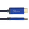 Vaizdo kabelio adapteris Alcasa 4860-SF050B 5 m DisplayPort į HDMI mėlynas