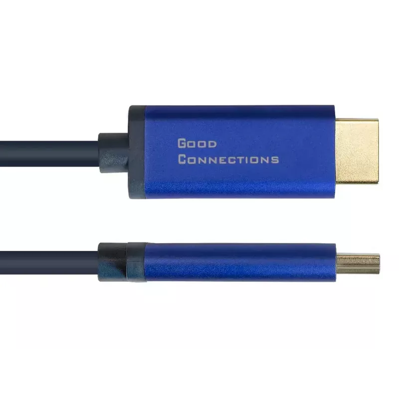 Vaizdo kabelio adapteris Alcasa 4860-SF050B 5 m DisplayPort į HDMI mėlynas