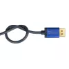 Vaizdo kabelio adapteris Alcasa 4860-SF050B 5 m DisplayPort į HDMI mėlynas