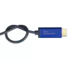 Vaizdo kabelio adapteris Alcasa 4860-SF050B 5 m DisplayPort į HDMI mėlynas