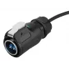 Alcasa S1 IC01-24F01 LC juodos spalvos 3 m tiesi jungtis