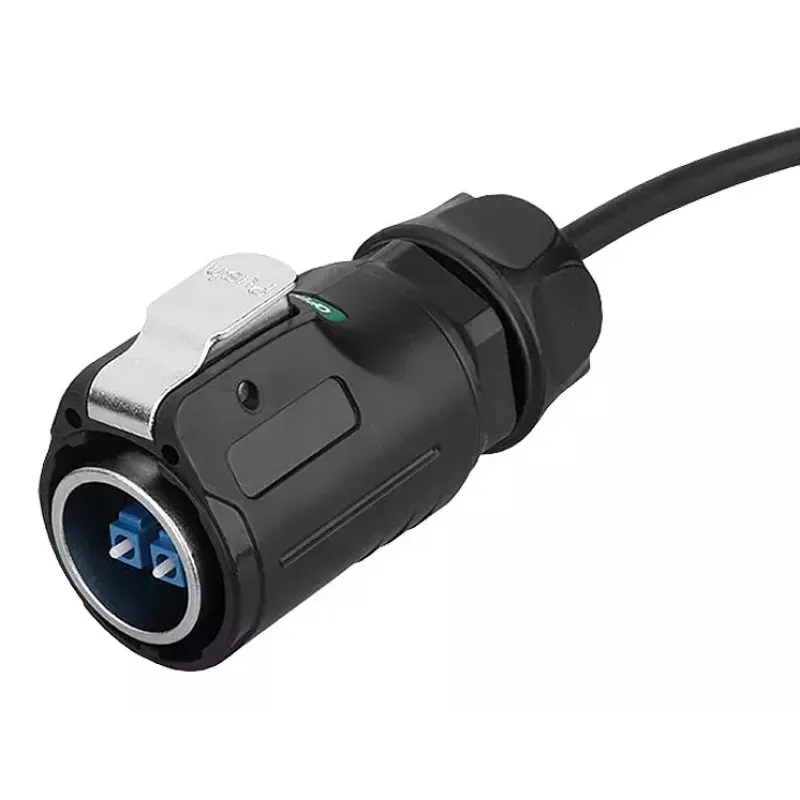 Alcasa S1 IC01-24F01 LC juodos spalvos 3 m tiesi jungtis