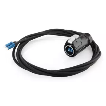 Alcasa S1 IC01-24F01 LC juodos spalvos 3 m tiesi jungtis