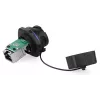 Laido jungtis RJ45 Alcasa IC06-R102 juoda varis plastikas silikagelis