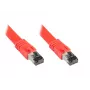Tinklo kabelis Alcasa 8080-F150R raudonas 15 m Cat8.1 U/FTP