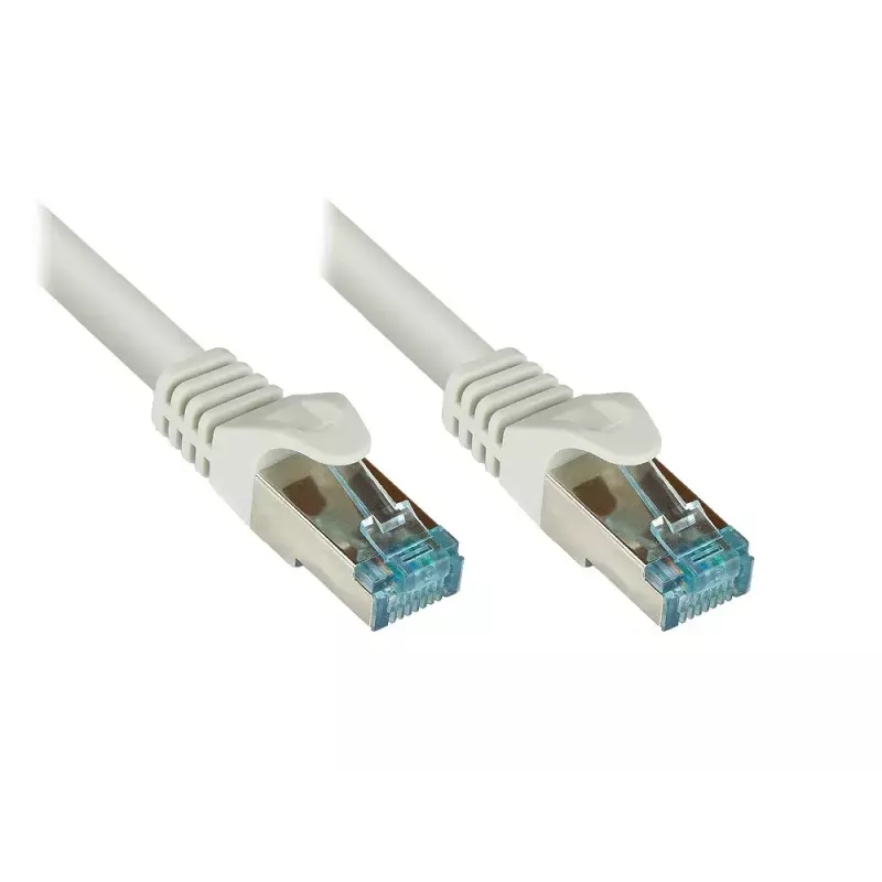 Tinklo kabelis Alcasa 8064-H500 50m Cat6a S/FTP Pilkas