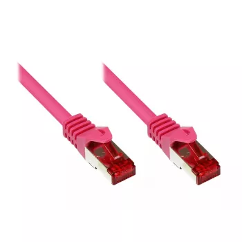 Tinklo kabelis Alcasa CAT6 S/FTP 25 m purpurinis