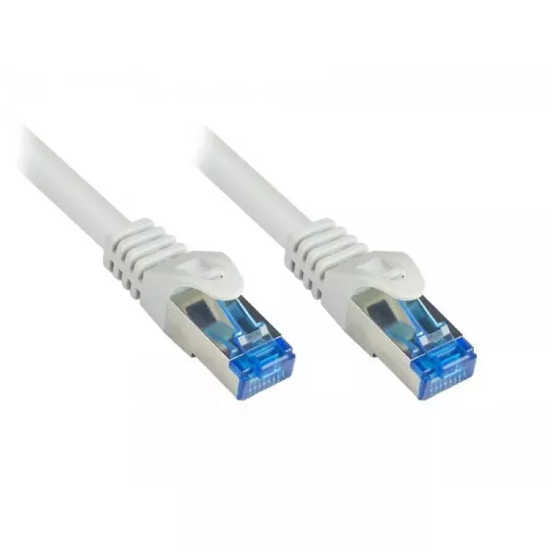 Tinklo kabelis Alcasa 8060-SF250 25m Cat6a S/FTP pilkas