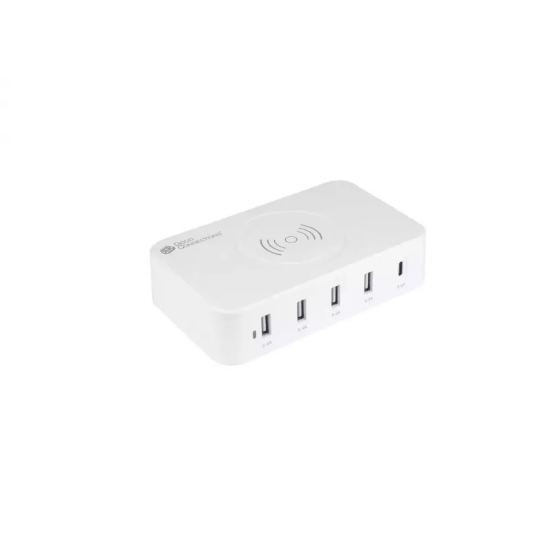 Mobiliojo įrenginio įkroviklis Alcasa PCA-D005W Universal White AC Wireless Fast charging