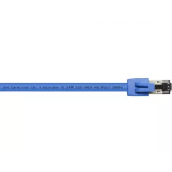 Tinklo kabelis Alcasa 8080-075B Mėlynas 7,5 m Cat8.1 S/FTP
