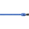 Tinklo kabelis Alcasa 8080-100B 10m Cat8.1 S/FTP Mėlynas