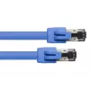 Tinklo kabelis Alcasa 8080-100B 10m Cat8.1 S/FTP Mėlynas