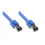 Tinklo kabelis Alcasa 8080-250B Cat8.1 25 m mėlynas