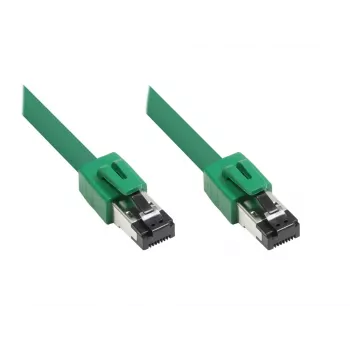 Tinklo kabelis Alcasa 8080-150G žalias 15m Cat8.1 S/FTP