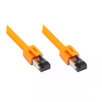 Tinklo kabelis Alcasa 8080-050O 5 m Cat8.1 S/FTP oranžinis