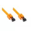 Tinklo kabelis Alcasa 8080-075O Oranžinis 7,5 m Cat8.1 S/FTP