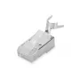 Digitus CAT 6A modulinis kištukas apvaliam kabeliui, ekranuotas, 100 vnt. RJ-45 vyriškas
