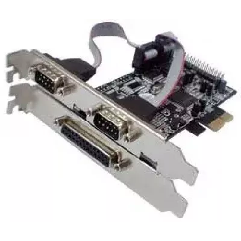 Serijinė ir lygiagrečioji PCIe plokštė Longshine LCS-6322M