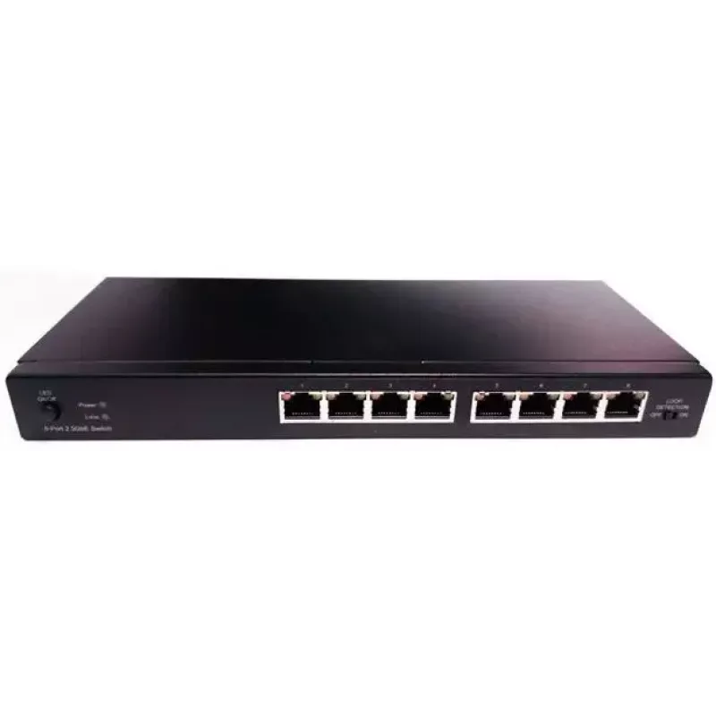 Tinklo komutatorius Longshine LCS-2.5GS7108 8 prievadų 2.5G Ethernet nevaldomas
